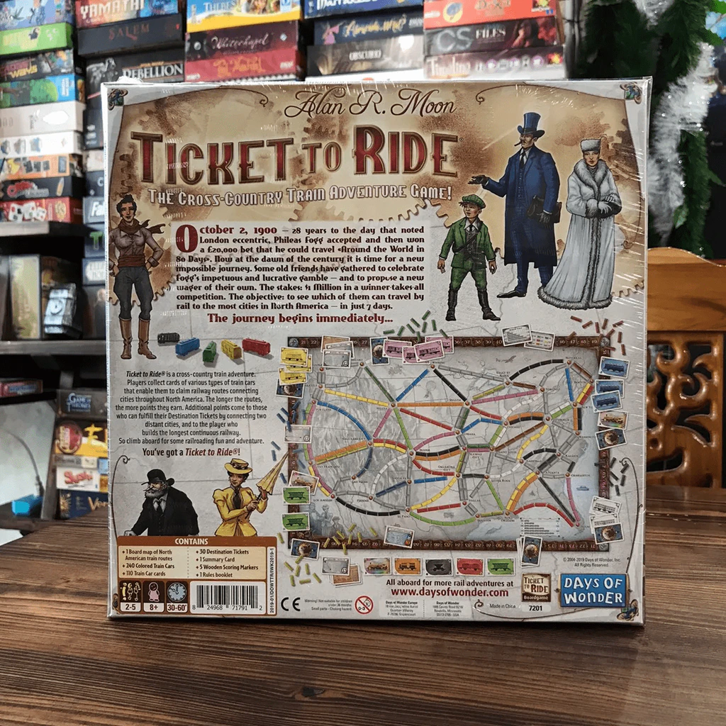 Ticket to Ride Board Game บอร์ดเกม รูปที่ 3