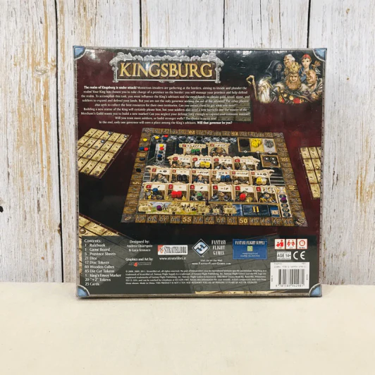 Kingsburg Board Game บอร์ดเกม รูปที่ 2