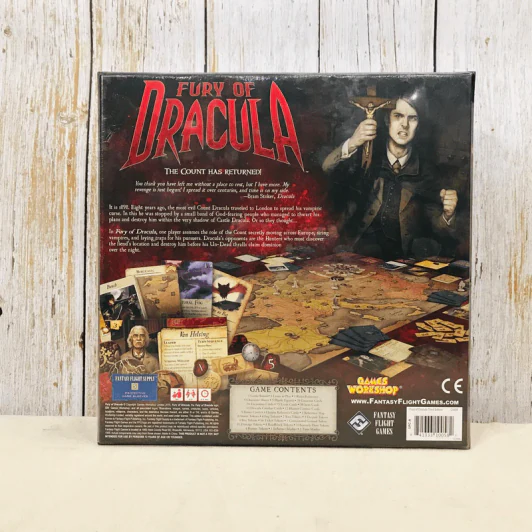 Fury of Dracula Board Game Board Game บอร์ดเกม รูปที่ 2