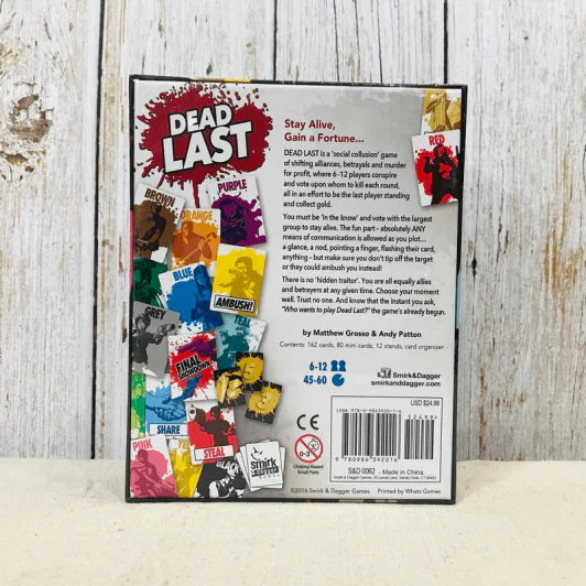 Dead Last Board Game บอร์ดเกม รูปที่ 2