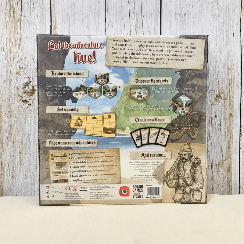 Robinson Crusoe: Adventures on the Cursed Island Board Game บอร์ดเกม รูปที่ 2