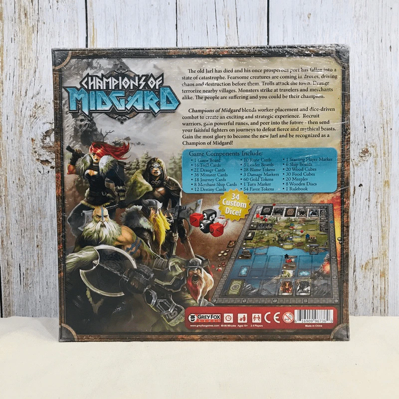 Champions of Midgard Board Game บอร์ดเกม รูปที่ 2