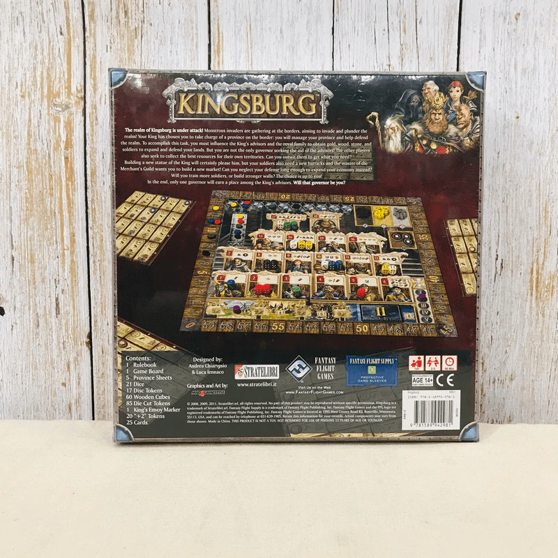Kingsburg Board Game บอร์ดเกม รูปที่ 2