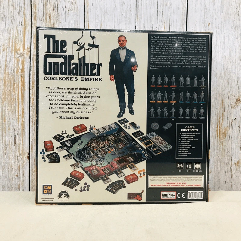 The Godfather: Corleone's Empire บอร์ดเกม รูปที่ 2