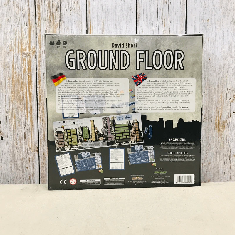 Ground Floor (Second Edition) บอร์ดเกม รูปที่ 2