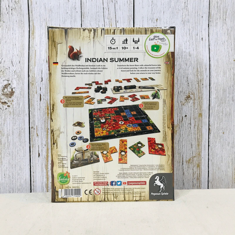 Indian Summer Board Game บอร์ดเกม รูปที่ 2