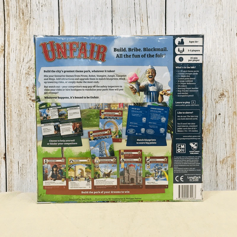 Unfair  Board Game บอร์ดเกม รูปที่ 2