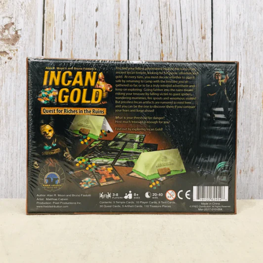 Incan Gold บอร์ดเกม รูปที่ 2