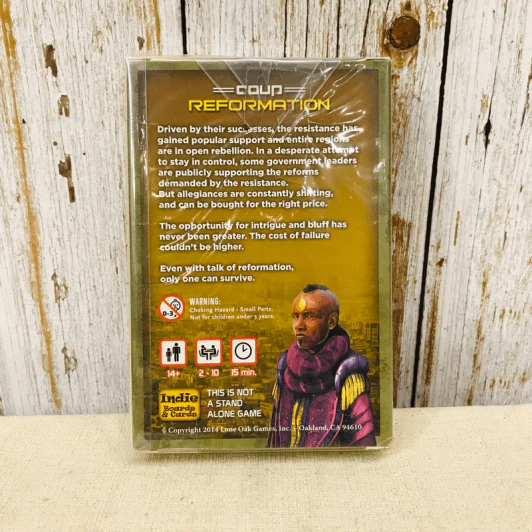 Coup: Reformation Expansion Board Game บอร์ดเกม รูปที่ 2