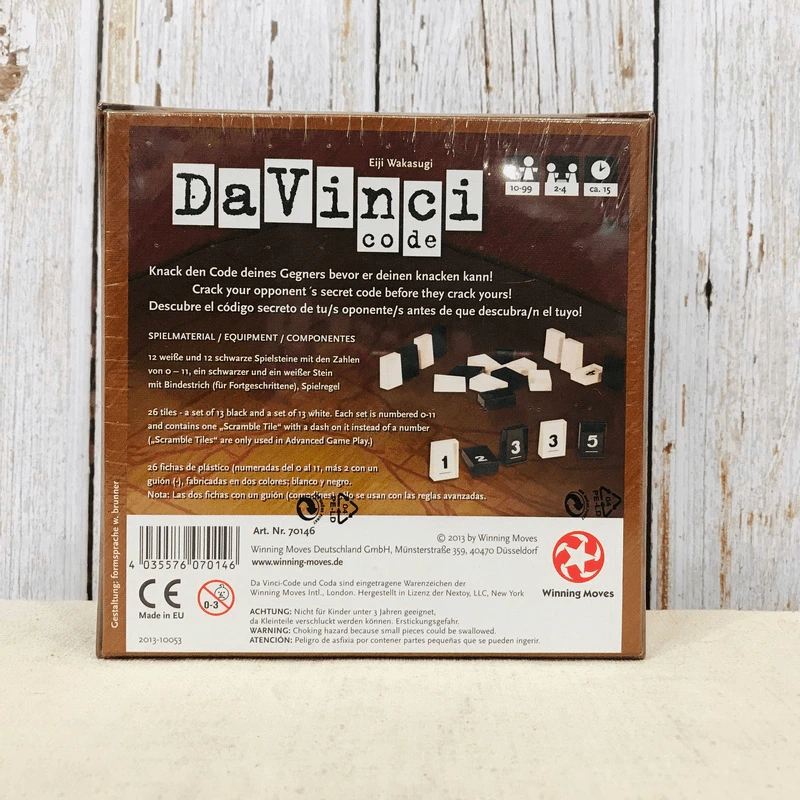 DaVinci Code Board Game บอร์ดเกม รูปที่ 2