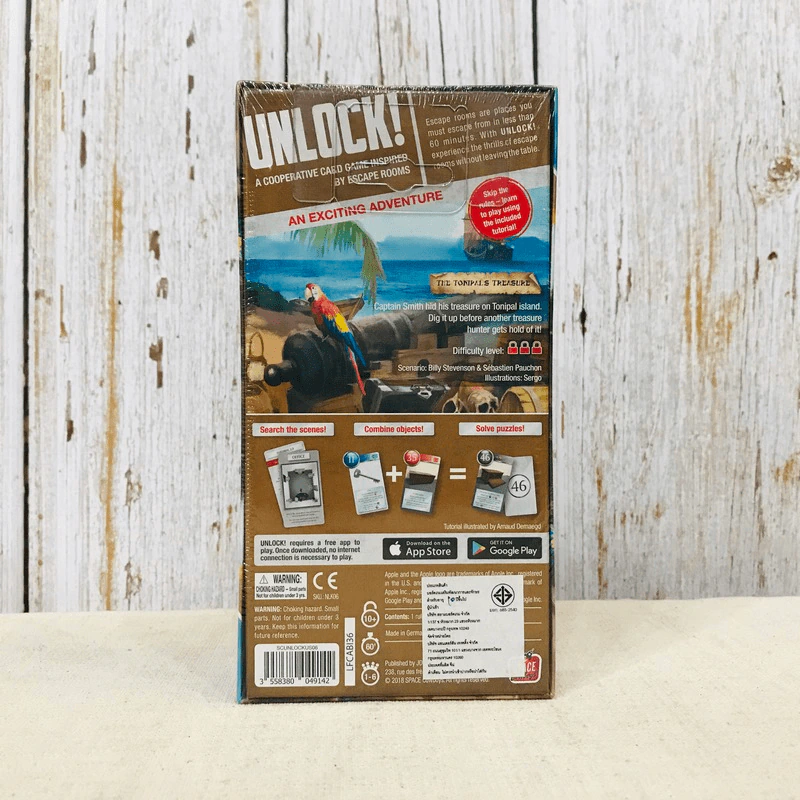 UNLOCK! The Tonipal's Treasure Board Game บอร์ดเกม รูปที่ 2