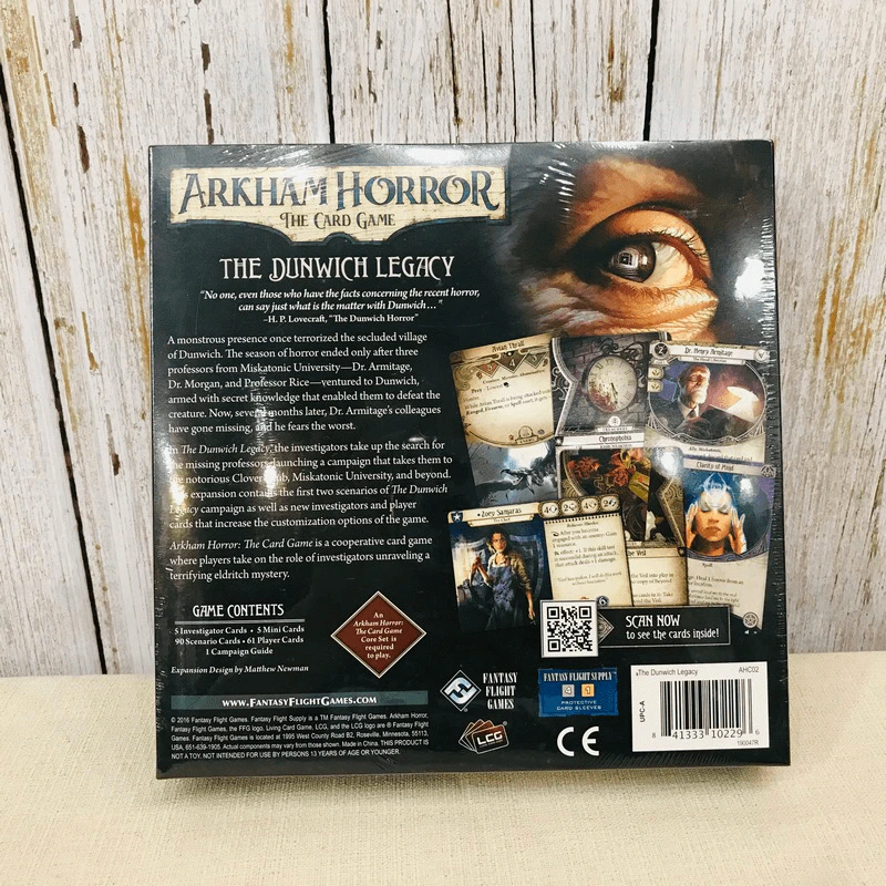 Arkham Horror LCG: The Dunwich Legacy Expansion Board Game บอร์ดเกม รูปที่ 2
