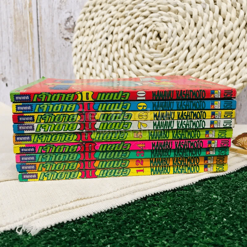 เจ้าชาย IQ แขม่ว 10 เล่มจบ (ขาดเล่ม 6) รูปที่ 2
