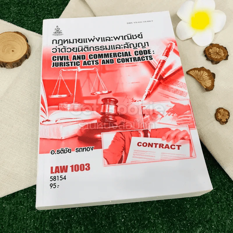 กฎหมายแพ่งและพาณิชย์ว่าด้วยนิติกรรมและสัญญา LAW1003 รูปที่ 1
