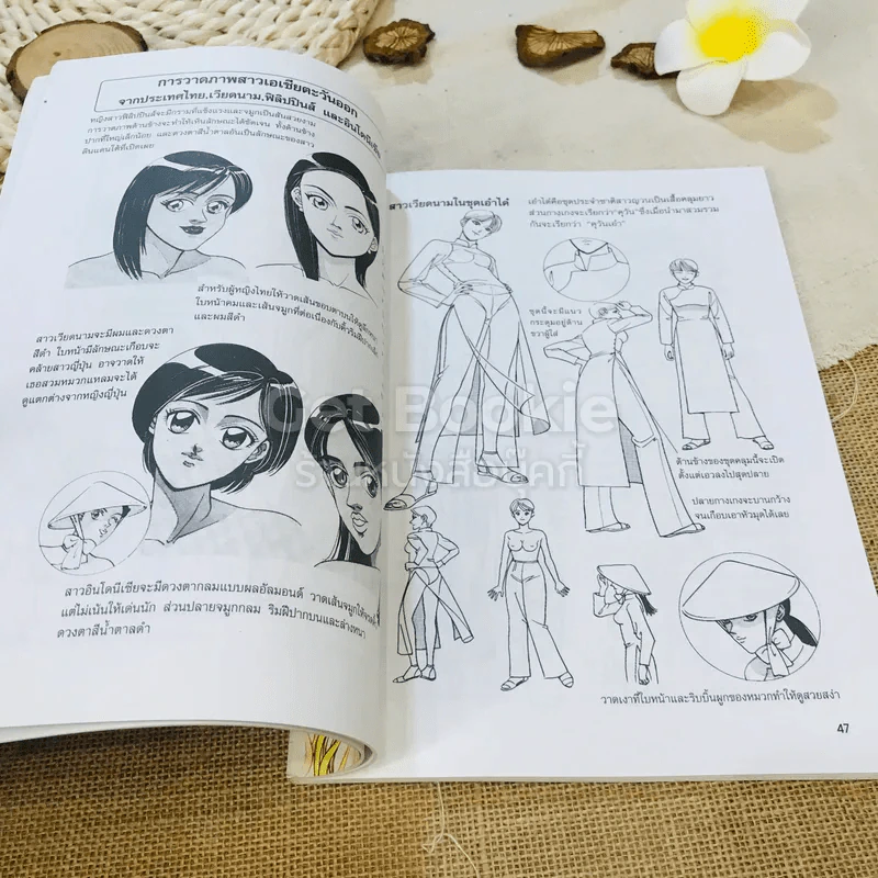 เทคนิคการวาดภาพการ์ตูนหญิงสาวจากทั่วโลก รูปที่ 9