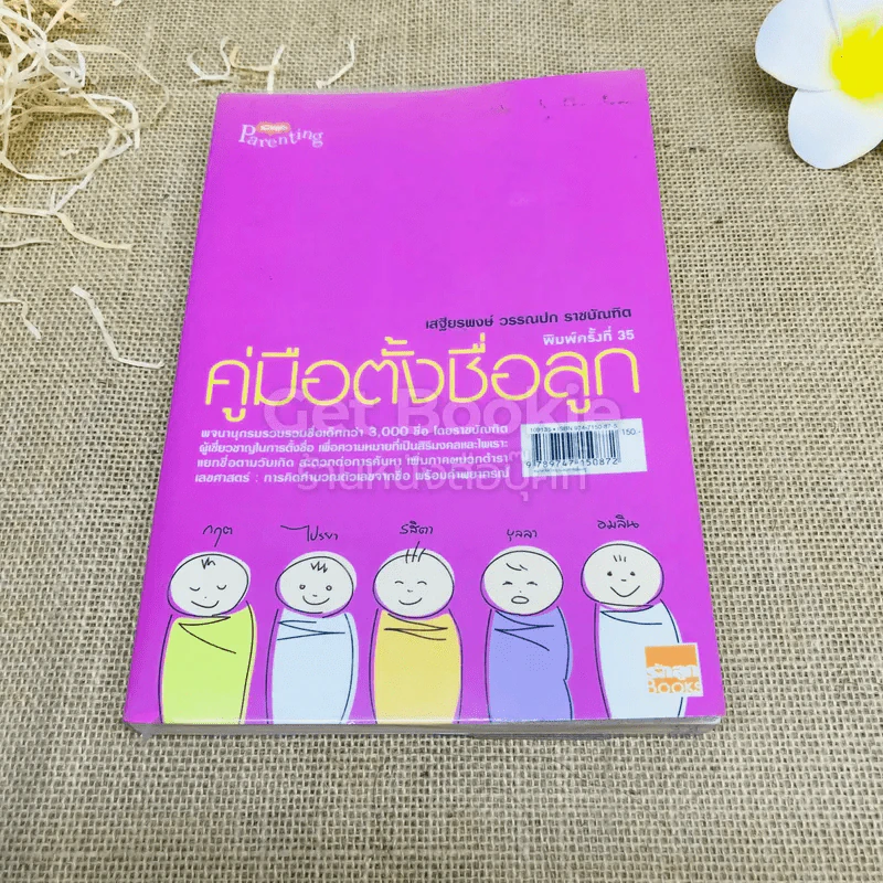 คู่มือตั้งชื่อลูก - เสฐียรพงษ์ วรรณปก รูปที่ 1