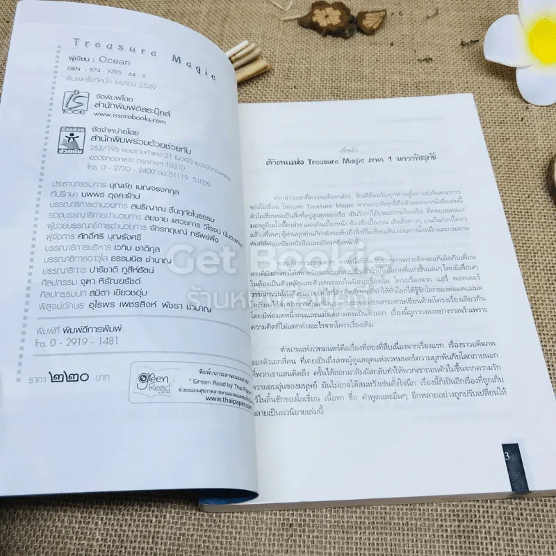 Treasure Magic เทรเชอร์ เมจิก  ผจญภัยขุมทรัพย์แห่งเวทมนตร์ 2 เล่มจบ รูปที่ 6