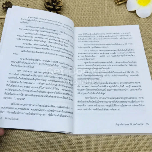 คิดใหญ่ไม่คิดเล็ก The Magic of Thinking รูปที่ 9