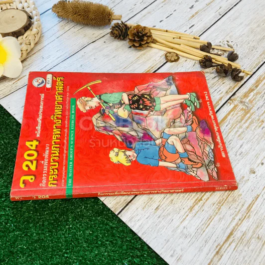 หนังสือเสริมประสบการณ์ กิจกรรมเพื่อพัฒนา กระบวนการทางวิทยาศาสตร์ ว204 รูปที่ 2