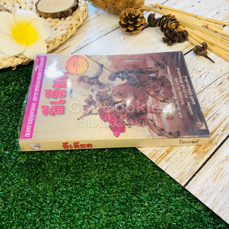 อีเลียด จาก Iliad ต้นฉบับภาษาฝรั่งเศสของ Leconte de Lisle รูปที่ 2