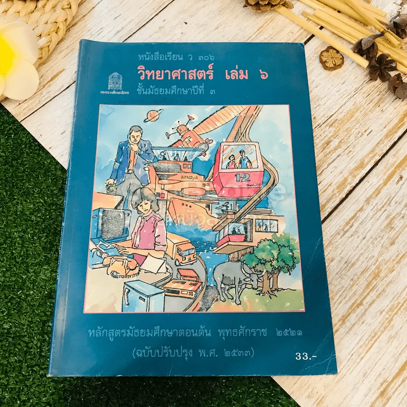 หนังสือเรียนวิทยาศาสตร์ เล่ม 6 ชั้นม.3 ว306 รูปที่ 1