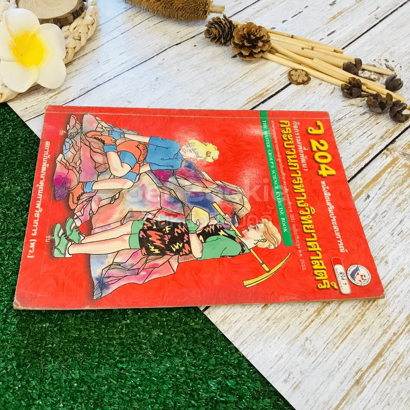 หนังสือเสริมประสบการณ์ กิจกรรมเพื่อพัฒนา กระบวนการทางวิทยาศาสตร์ ว204 รูปที่ 3