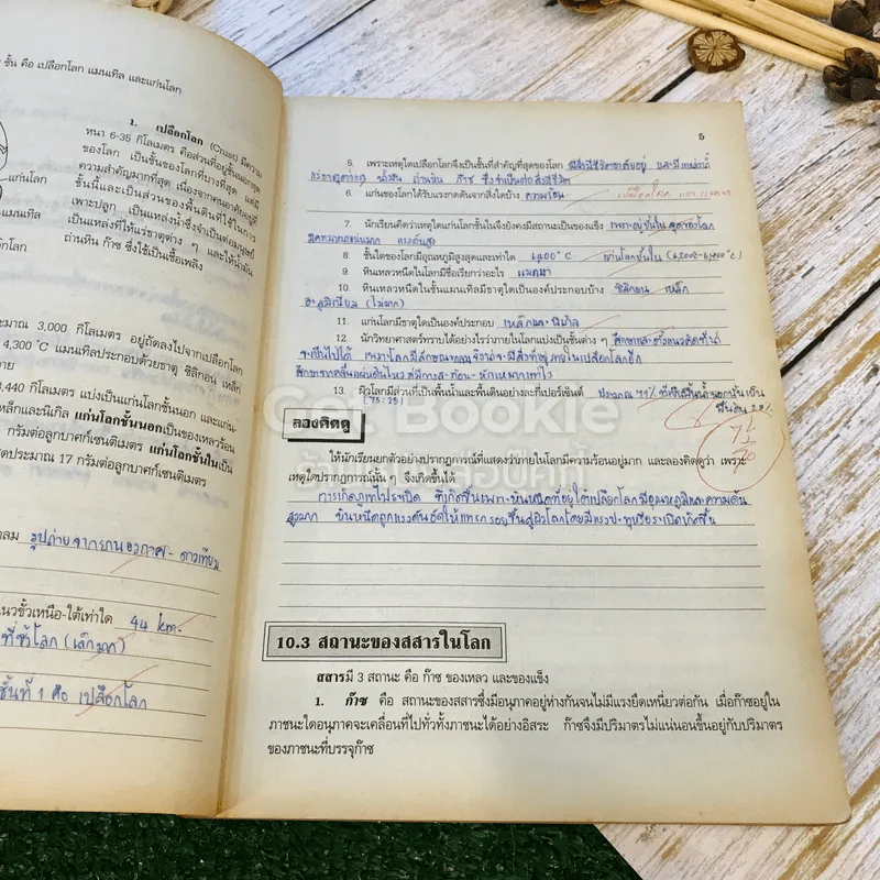 หนังสือเสริมประสบการณ์ กิจกรรมเพื่อพัฒนา กระบวนการทางวิทยาศาสตร์ ว204 รูปที่ 10