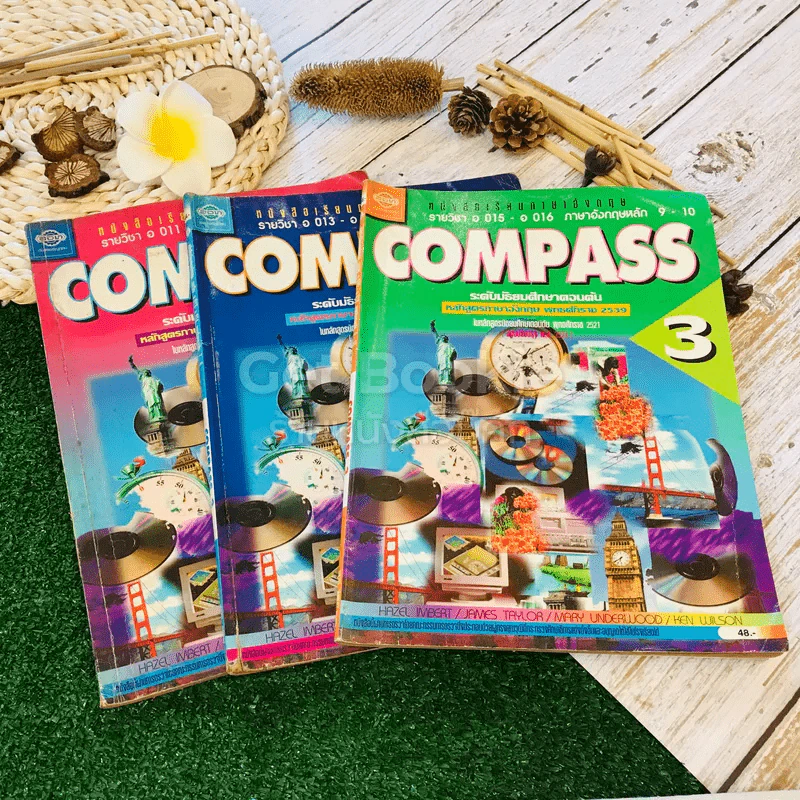 หนังสือเรียนภาษาอังกฤษ Compass 1-3 ชั้นมัธยมศึกษาตอนต้น รูปที่ 1