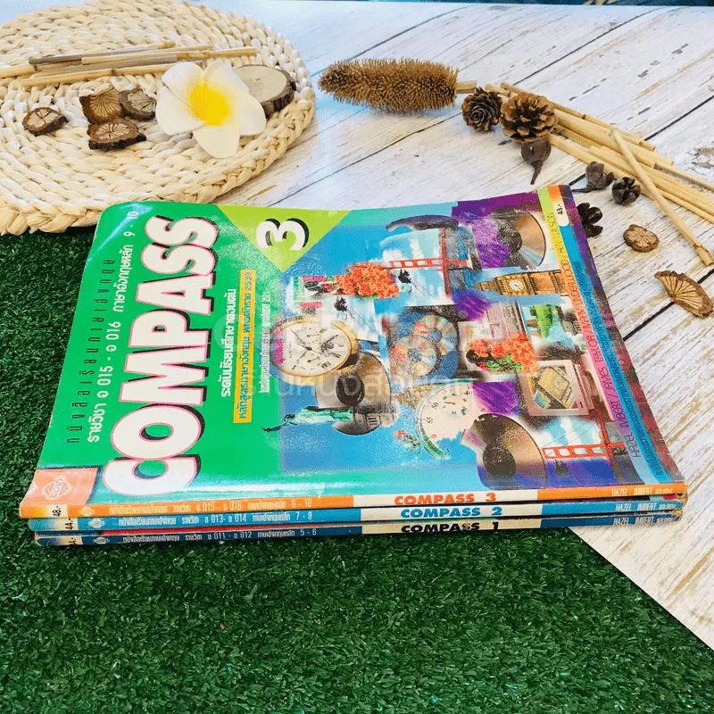 หนังสือเรียนภาษาอังกฤษ Compass 1-3 ชั้นมัธยมศึกษาตอนต้น รูปที่ 2
