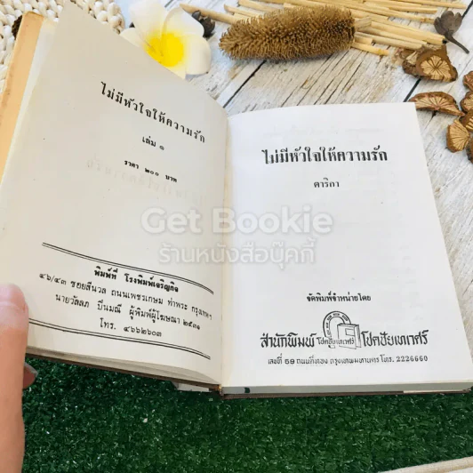 ไม่มีหัวใจให้ความรัก 2 เล่มจบ - ดาริกา รูปที่ 4