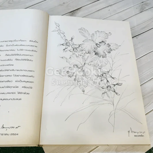 แบบและลวดลายสำหรับระบายสี นูเฮาส์ เล่ม 1-2 ปี 2524 รูปที่ 6