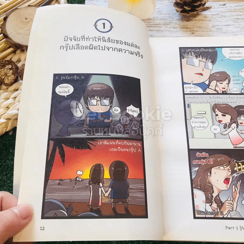 กรุ๊ปเลือดบอกนิสัย ฮาได้ใจยกกำลัง 3 ฉบับการ์ตูน รูปที่ 14