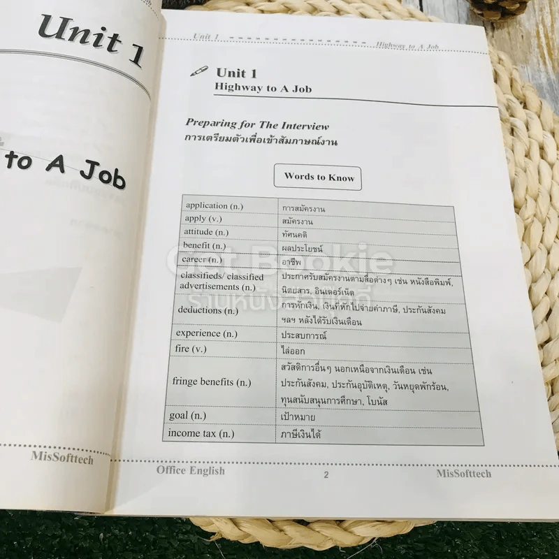ภาษาอังกฤษเพื่อการทำงาน Office English รูปที่ 14