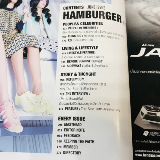 Hamburger Volume 12 No.192 June 2014 รูปที่ 8