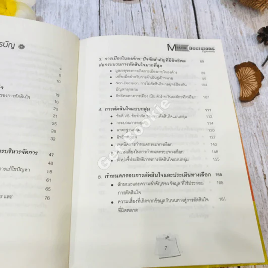 Making Decisions Effectively MD ชี้ชะตาธุรกิจ รูปที่ 10