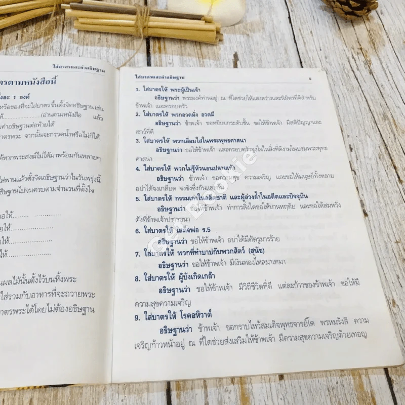 ใส่บาตรและคำอธิษฐาน รูปที่ 6