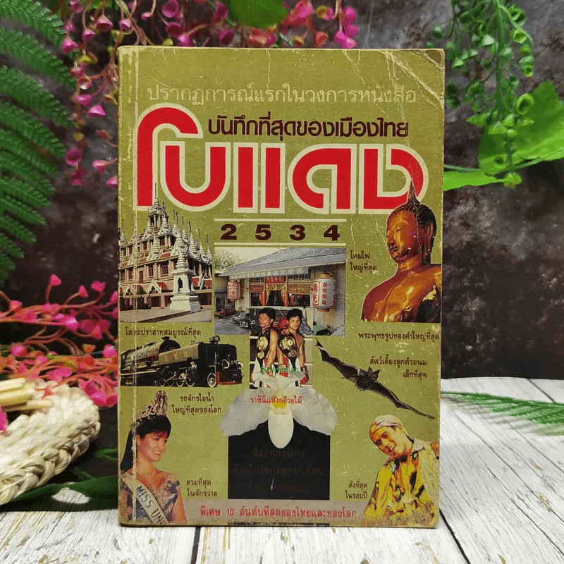 ปรากฎการณ์แรกในวงการหนังสือ บันทึกที่สุดของเมืองไทย โบแดง 2534 รูปที่ 1