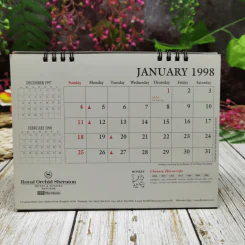 Royal Orchid Sheraton Old Siam Calendar 1998 รูปที่ 7