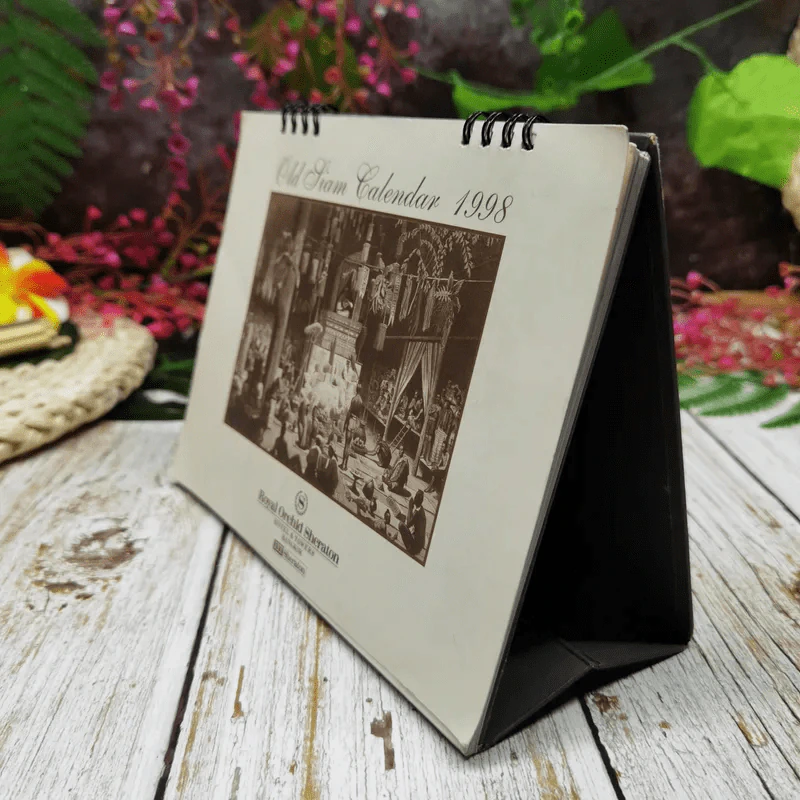 Royal Orchid Sheraton Old Siam Calendar 1998 รูปที่ 21