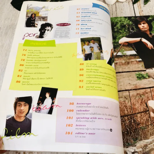 In Magazine No.6 May 25,2005 รูปที่ 6