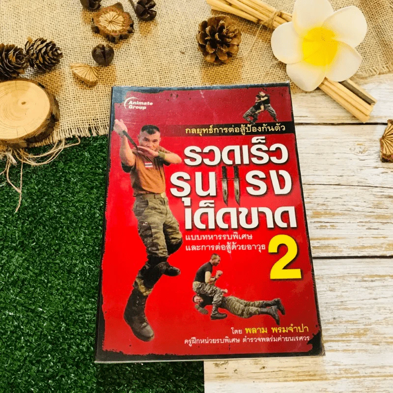 กลยุทธ์การต่อสู้ป้องกันตัว รวดเร็ว รุนแรง เด็ดขาด 2 แบบทหารรบพิเศษและการต่อสู้ด้วยอาวุธ รูปที่ 1