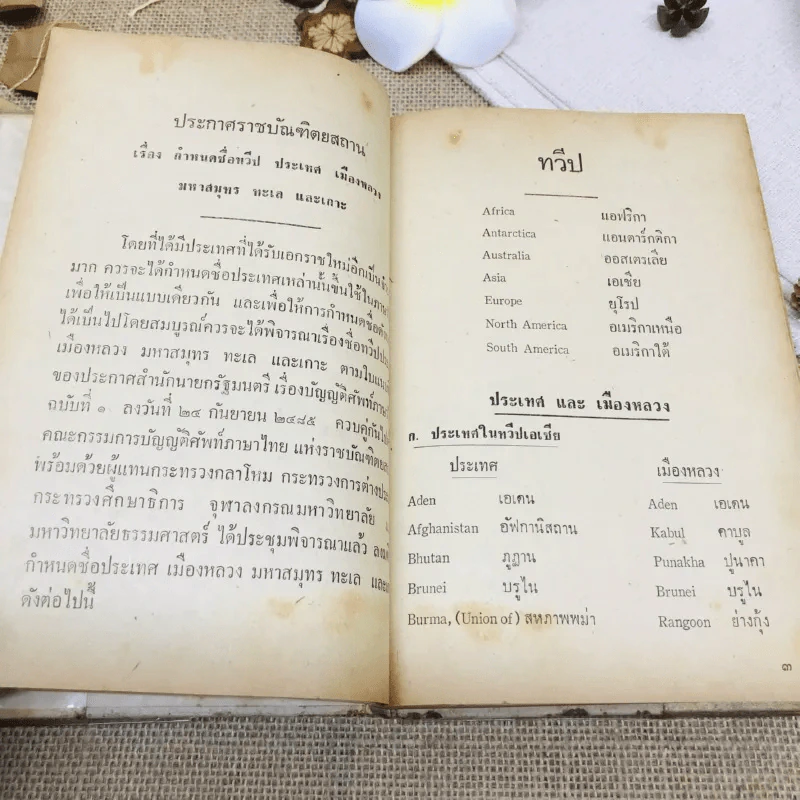 เขียนให้ถูก การอ่านและเขียนชื่อ ทวีป ประเทศ เมืองหลวง มหาสมุทร ทะเล และเกาะ รูปที่ 11