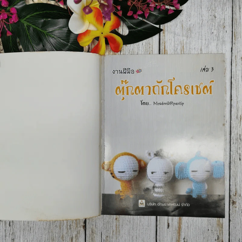 งานฝีมือ ตุ๊กตาถักโครเชต์ เล่ม 3 รูปที่ 4