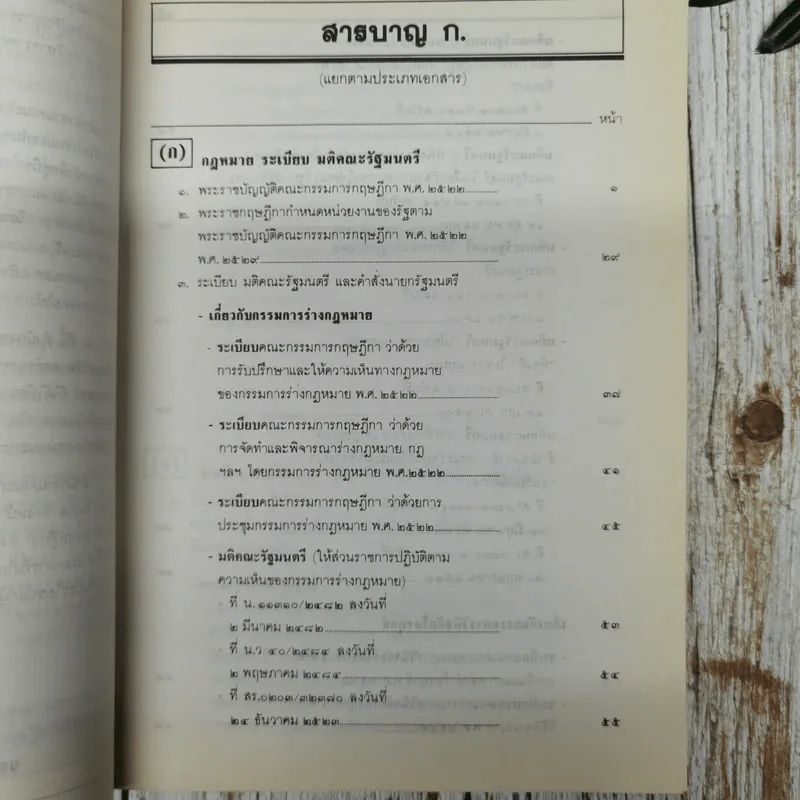 กฎหมาย ระเบียบ มติคณะรัฐมนตรีว่าด้วย คณะกรรมการกฤษฎีกา อนุสรณ์งานพระราชทานเพลิงศพ ขุนประเสริฐศุภมาตรา รูปที่ 11