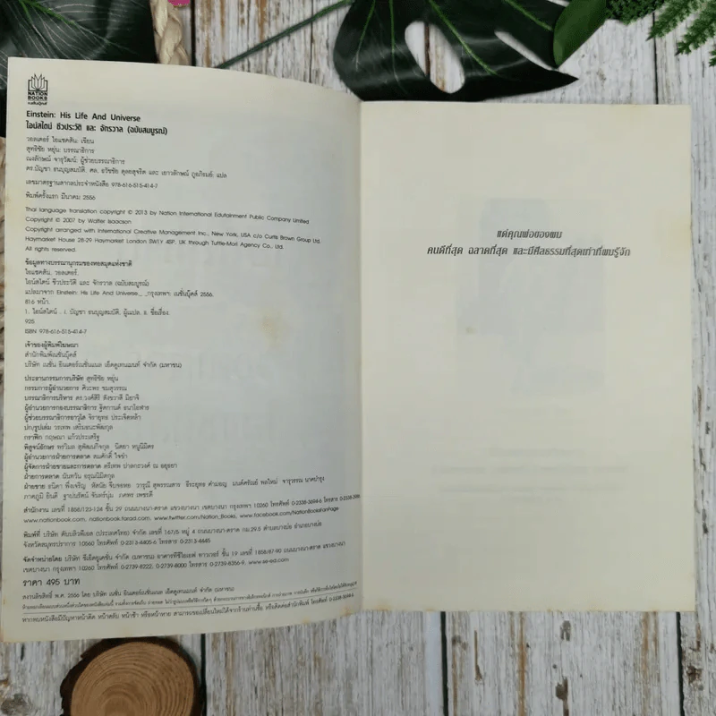 ไอน์สไตน์ ชีวประวัติและจักรวาล (ฉบับสมบูรณ์) รูปที่ 6