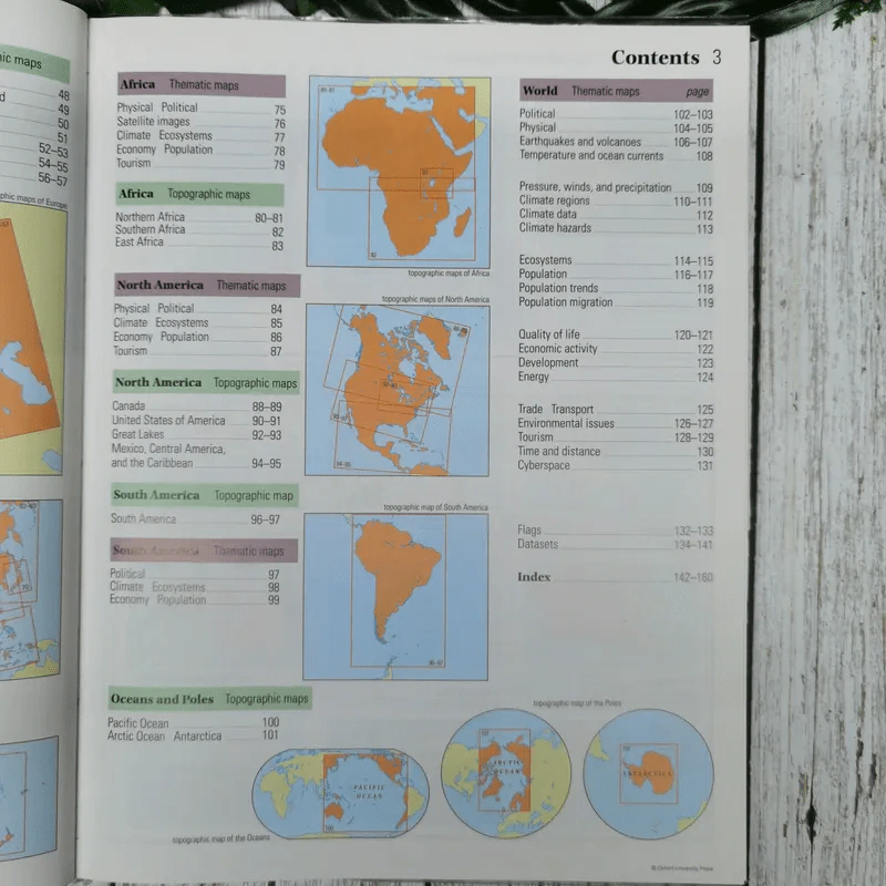 Oxford Student Atlas รูปที่ 7