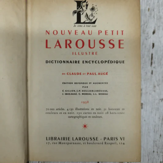 Larousse Illustre - Nouveau Petit รูปที่ 6