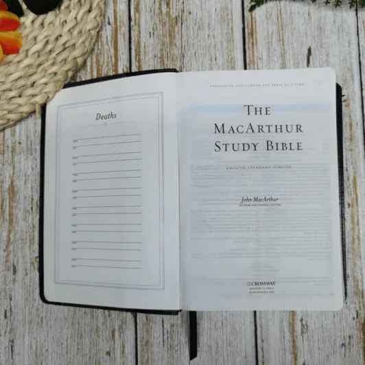 The MacArthur Study Bible รูปที่ 7