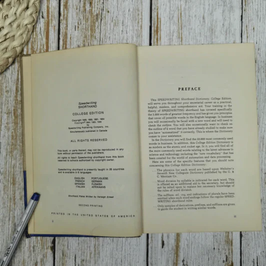 Speedwriting A B C Shorthand College Edition Dictionary รูปที่ 6
