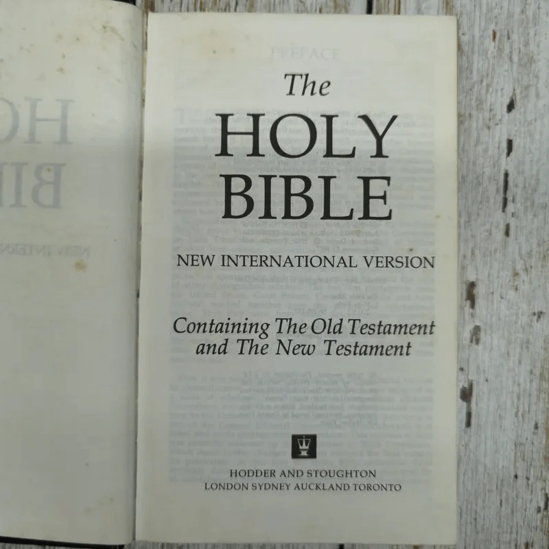 Holy Bible New International Version รูปที่ 5